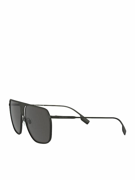 Burberry Men's Sunglasses with Gray Metal Frame and Gray Lens ΒΕ3120 131687