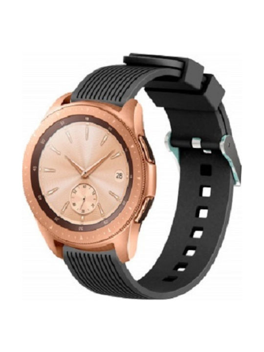 Devia Deluxe Sport Λουράκι Σιλικόνης Μαύρο (Galaxy Watch (46mm) / Gear S3)