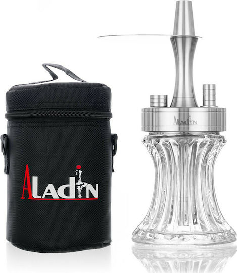 Aladin Ναργιλές 2GO Μονός Silver 23cm