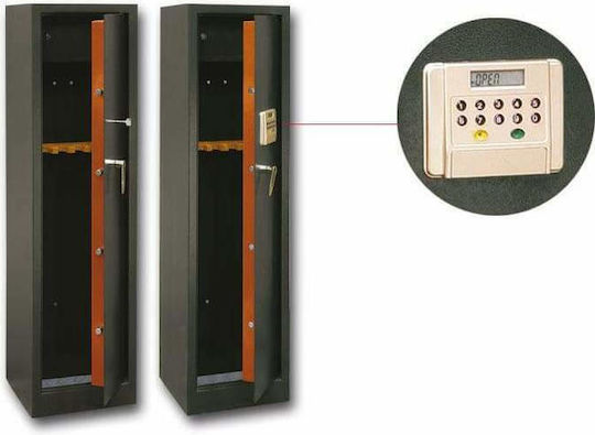 Technomax Οπλοκιβώτιο Οπλοκιβώτιο 5 Θέσεων με Ηλεκτρονικό Συνδυασμό 5 Θέσεων με Συνδυασμό