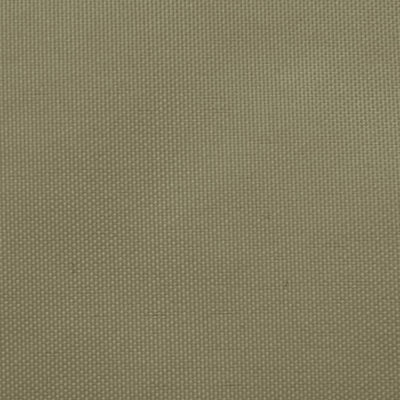 vidaXL Shade Sail Beige 2.5x3.5m Rectangle made of Oxford fabric