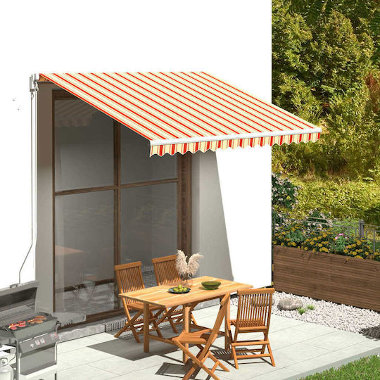 vidaXL Τεντόπανο Πολύχρωμο με Επίστρωση PU 3.5x2.5m
