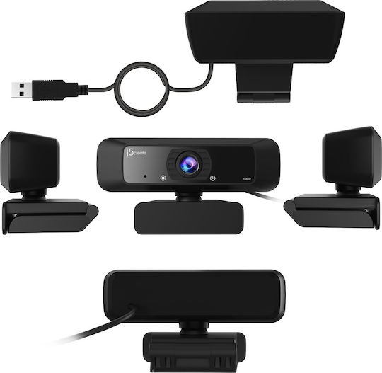 J5 Create JVCU100 Web Camera Full HD 1080p με Autofocus
