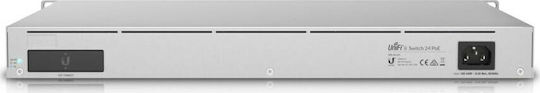 Ubiquiti UniFi Switch Enterprise Managed L3 PoE+ Switch with 24 Ethernet Ports and 2 SFP Ports
