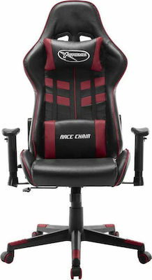 vidaXL 20509 Gaming Chair with Adjustable Arms Black/Burgundy