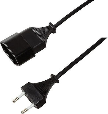 LogiLink Euro - Euro Kabel 2m Schwarz (CP123)