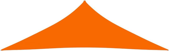 vidaXL Триъгълник Shade Sail Оранжев С парчета & с PU покритие 3.5x3.5m изработен от плат Oxford