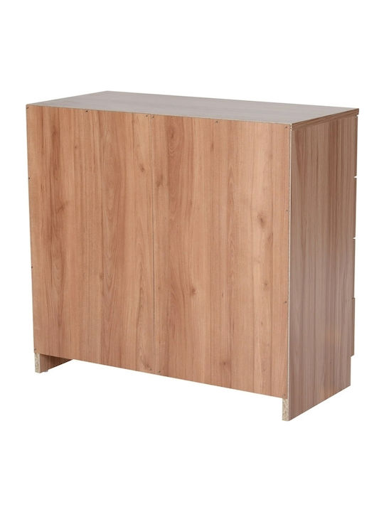 Wooden Chest of Drawers with 4 Drawers 72x33.5x67cm