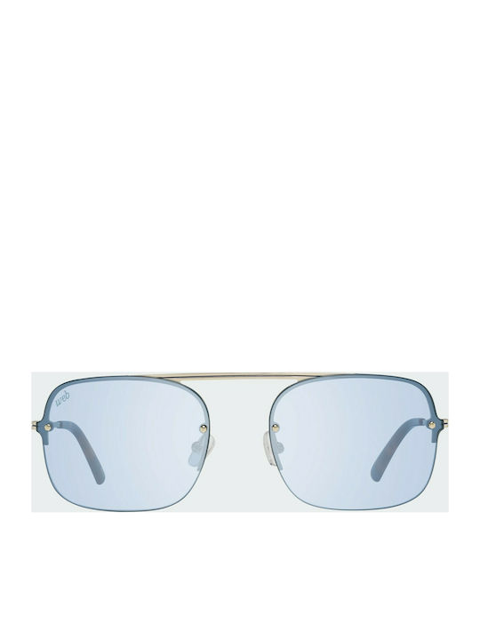 Web Men's Sunglasses with Gold Metal Frame WE0275 32V