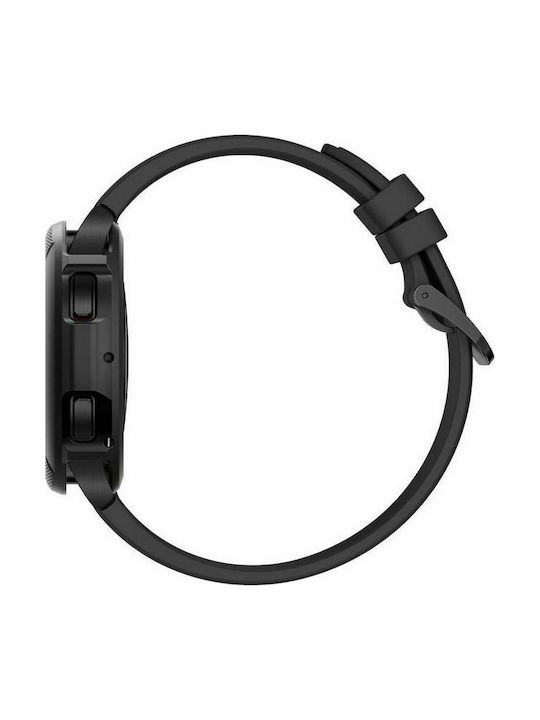 Spigen Liquid Air Силиконов Калъф в Черен цвят за Галакси Уотч 4 Класик 42мм