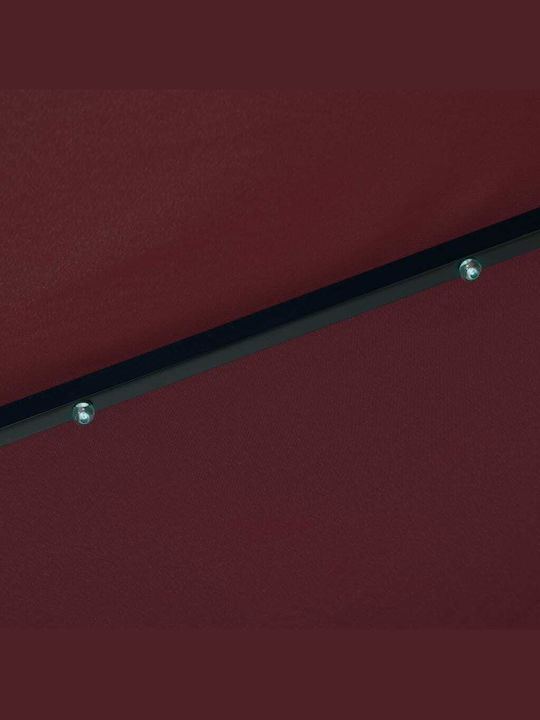 Umbrelă Rotundă Metalică Burgundă Φ3m