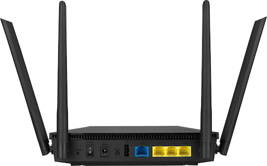 Asus RT-AX53U Ασύρματο Router Wi‑Fi 6 με 3 Θύρες Gigabit