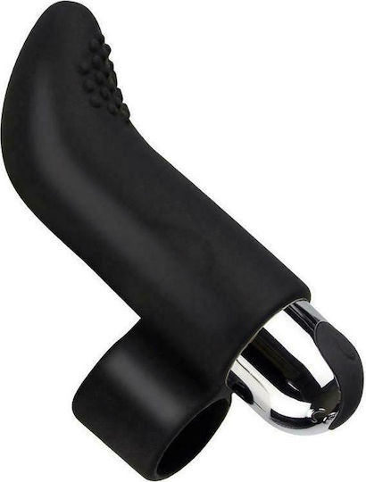 Tardenoche Fivib Vibrator Degetul cu Telecomandă 8.6cm Negru