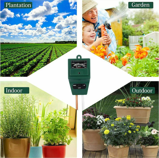 BS-0090 PH Meter 3in1 (pH Humidity Brightness) 03004PHM50CL
