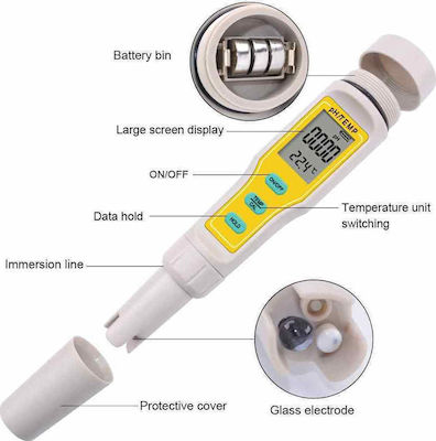 Digital PH Μeter PH-03