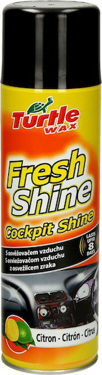 Turtle Wax Fresh shine Citrus Σπρέι Γυαλίσματος για Ταμπλό Αυτοκινήτου 500ml
