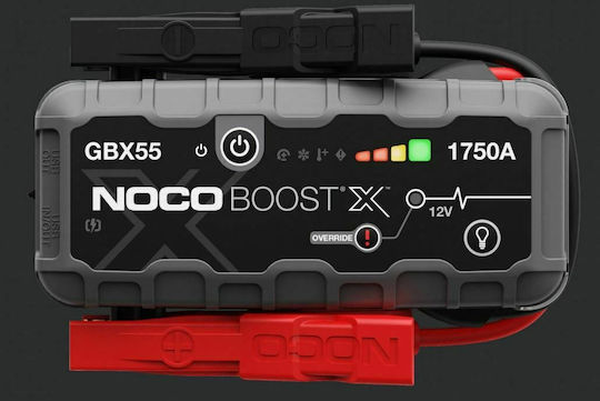 Noco Boost X GBX55 Преносим Стартер за автомобилна батерия 1750mAh с Захранваща банка / USB / Стъкла 12V