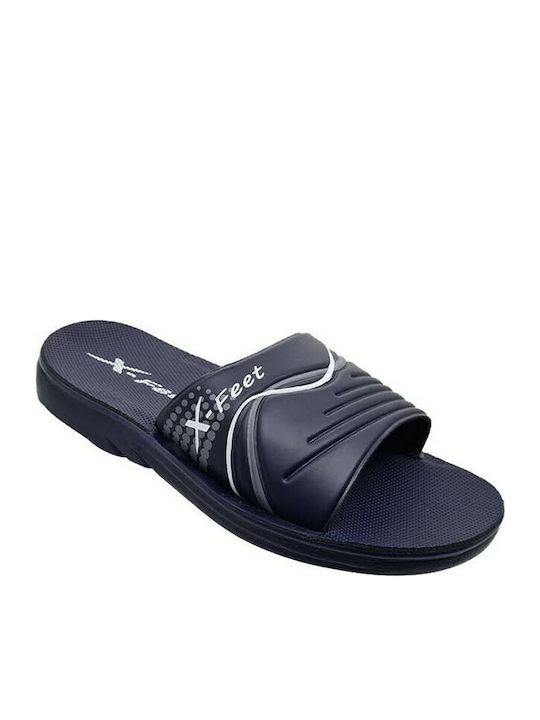 X-Feet B4 Men's Slides Blue