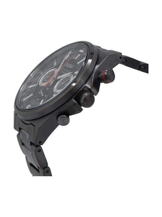 Seiko Conceptual Ρολόι Μπαταρίας με Μεταλλικό Μπρασελέ