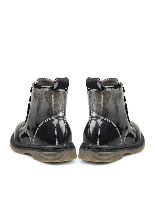 Kids Boots with Zipper Gray