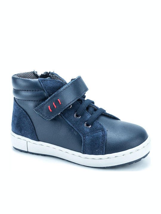 Scarpy Kids Sneakers High SCR5463 Blue