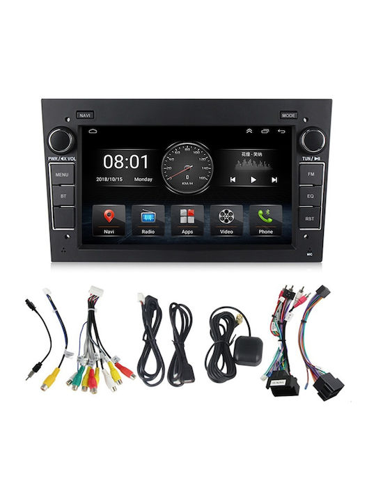 Car-Audiosystem für Opel Corsa / Astra / Vectra / Zafira / Antara / Meriva / Tigra 2004-2011 (Bluetooth/USB/AUX/WiFi/GPS) mit Touchscreen 7"