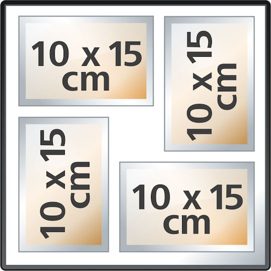 HAMA Άλμπουμ Stamps 100 Σελίδων για 100 Φωτογραφίες Διαστάσεων 10x15εκ. Λευκό 30x30εκ.