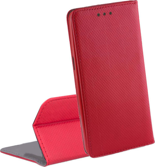 TelForceOne Universal Smart Magnet Book Case έως 5.3" Κόκκινο 2859