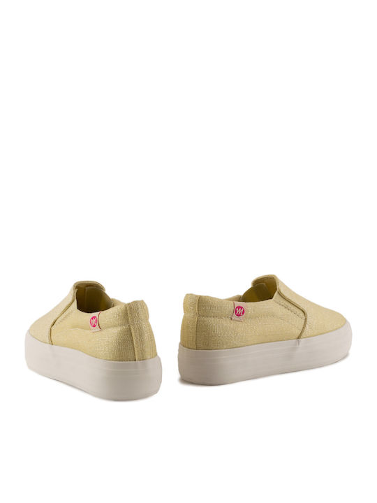 Kids Espradrilles Slip-On Gold 957
