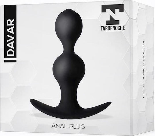 Tardenoche Davar Anal Plug Black 11.75cm