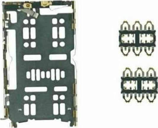 Sim-Kartenhalterung Silber Huawei P30 Lite