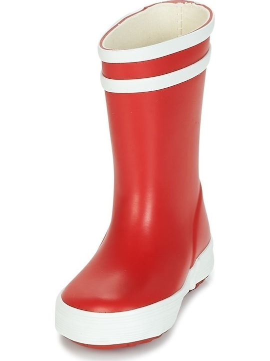 Kids Wellies 24858 with Internal Lining Red