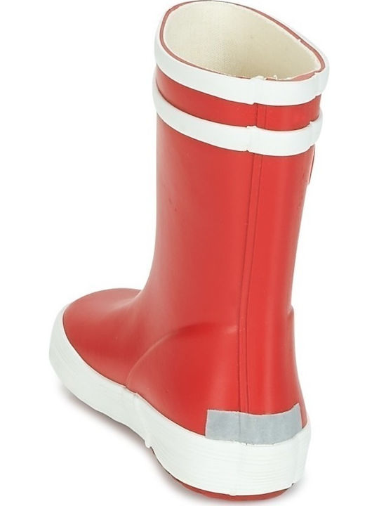 Kids Wellies 24858 with Internal Lining Red
