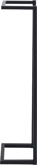 vidaXL Single Wall-Mounted Bathroom Shelf Unit ​25x95cm Black