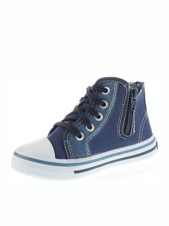CG56132 Παιδικά Sneakers High Μπλε