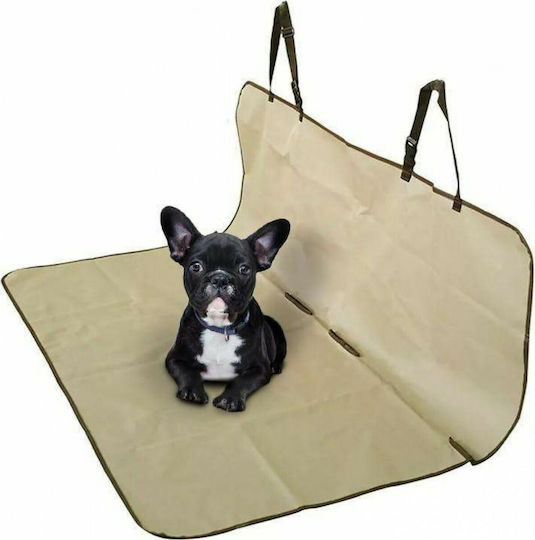 Factory Petzoom Loungee Αδιάβροχο Κάλυμμα Καθίσματος Αυτοκινήτου για Σκύλο Προστατευτικό 1,20m x 1,40m Μπεζ
