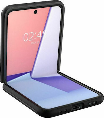 Spigen Thin Fit Umschlag Rückseite Kunststoff Schwarz (Galaxy Z Flip3 5G) ACS03079