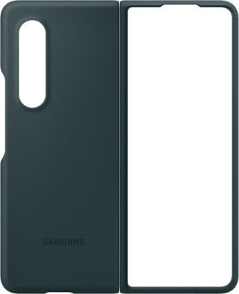 Samsung Back Cover Silicon Verde (Galaxy Z Fold 3)