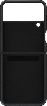 Samsung Leather Cover Back Cover Leather Black (Galaxy Z Flip3)