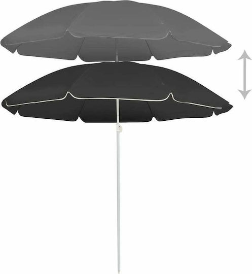 Metallic Anthracite Parasol Metallic Anthracite Parasol