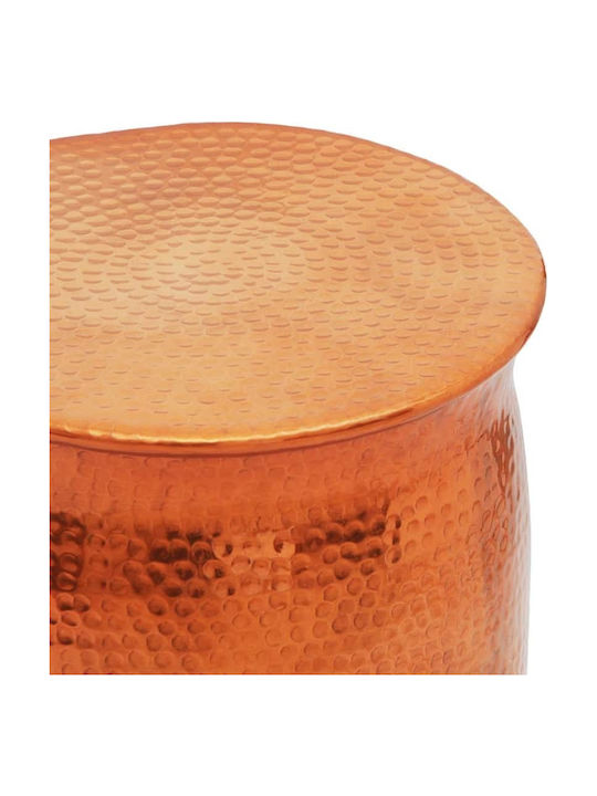 Scaune Camera de zi Metal Hammered Portocaliu 36x36x42buc