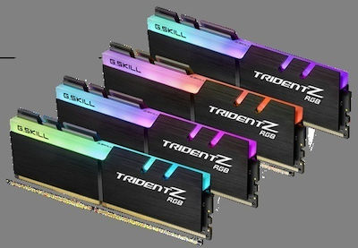 G.Skill TridentZ RGB 32ГБ DDR4 RAM с 4 модула (4x8GB) и Скорост 3866 за Настолен компютър