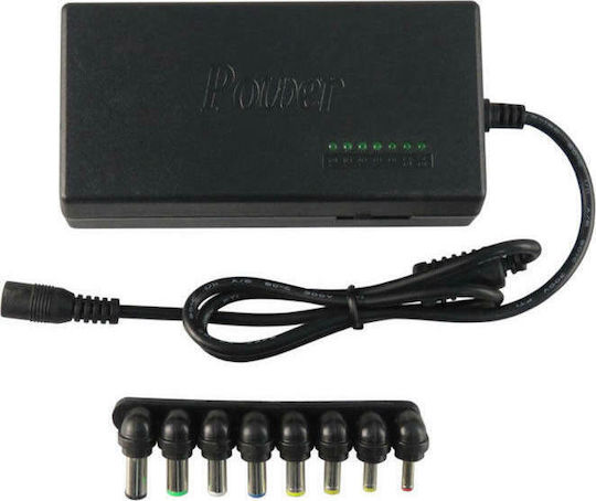 Universelles Netzadapter Einstellbare Spannung 12 bis 24V 4A mit Leistung 96W mit 9 Steckersets (74004)