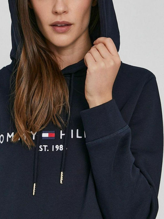 Women's Sweatshirt Hooded Navy Blue