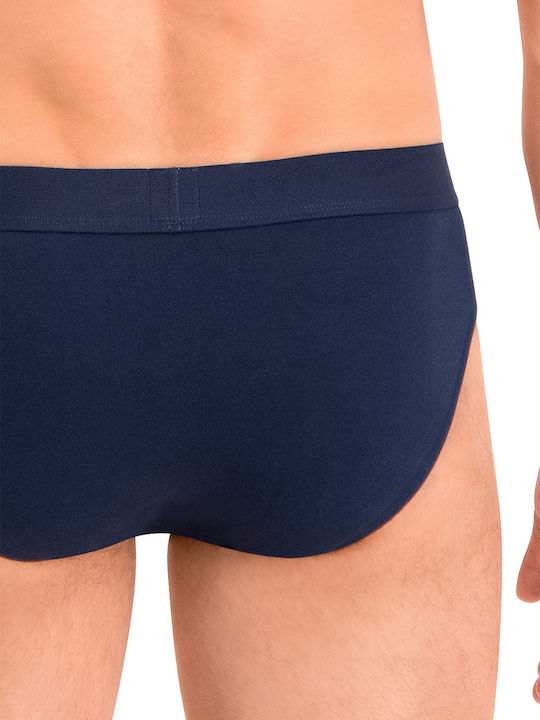 Solid Basic Herren Slips Blau 2Packung