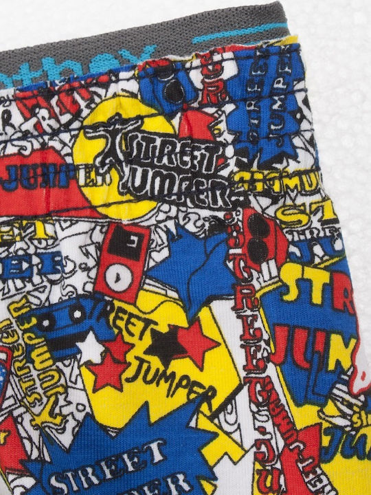 2010-H Men's Boxer Multicolour with Patterns