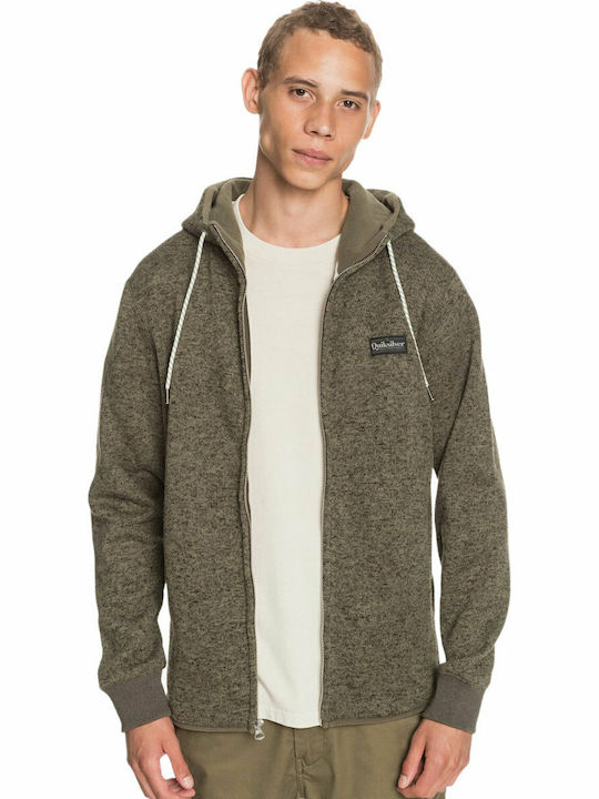 Keller Ανδρική Ζακέτα Fleece με Κουκούλα Kalamata