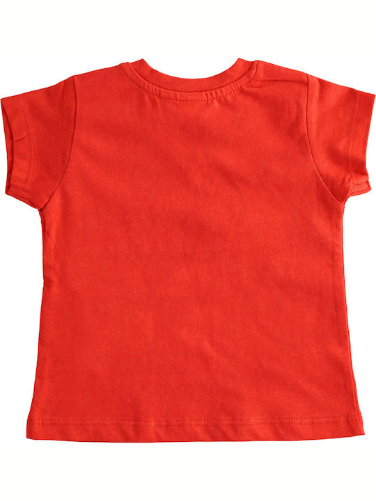 iDO Kids Blouse Short Sleeve Red