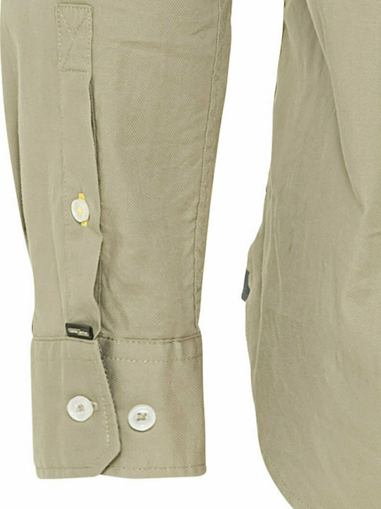 Langärmlig Hemd Khaki