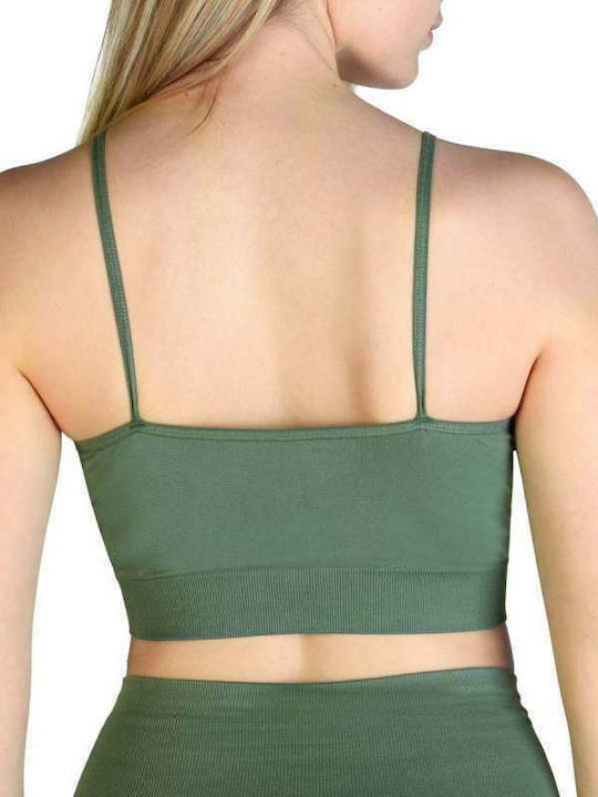 Bodyboo BB2000 Women's Bra without Padding Green